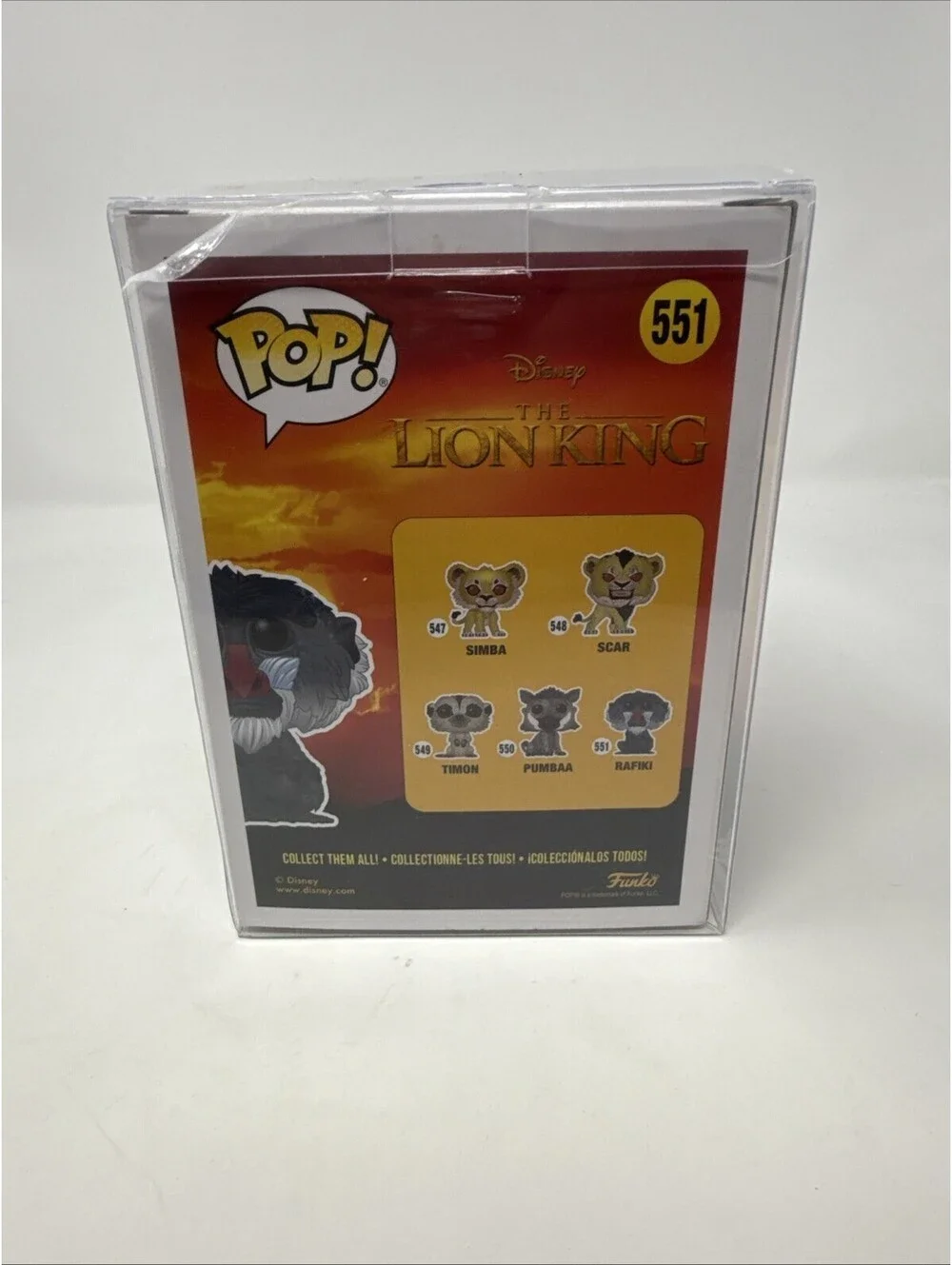 Funko POP! Disney The Lion King #551 Rafiki Figure